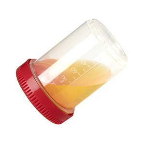 SAMCO Clicktainer Vial 120mL/53mm Specimen Container No Label White Cap - Single - Image 2