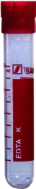 Screen Printed 10ml EDTA Blood Tube - Bag of 1000