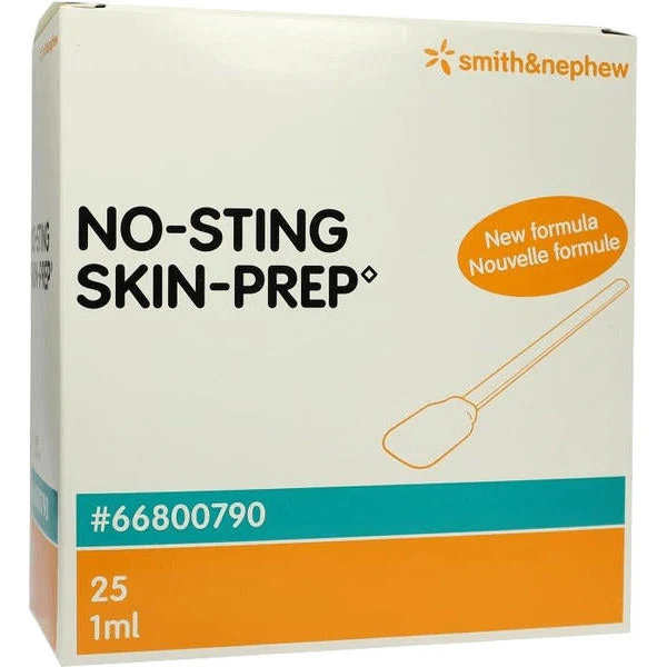 SECURA No-Sting Barrier Film 1ml x 25 Swabs