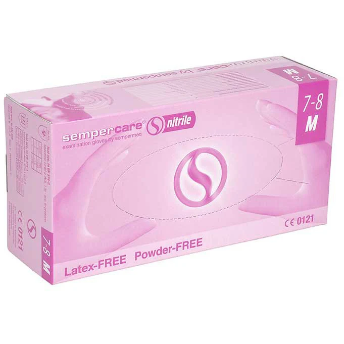 Sempercare Nitrile Powder Free Small Sterile Gloves - Pack of 50