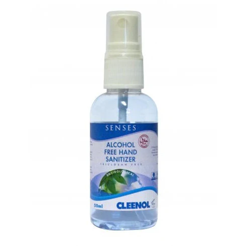 Senses Alcohol Free Spray Liquid Hand Sanitizer 50ml