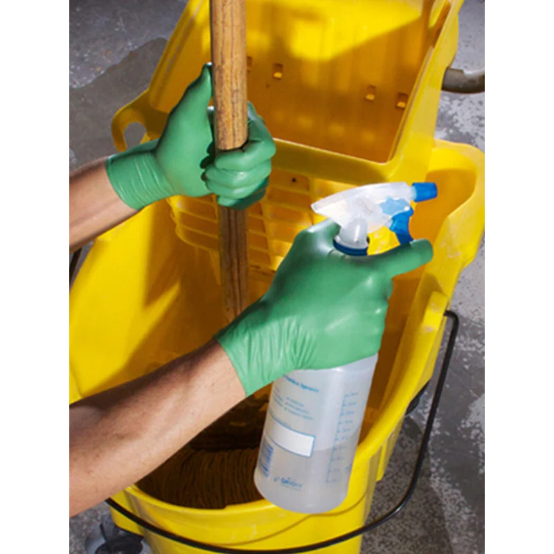 Showa Biodegradable Nitrile Disposable Gloves - Extra Small - 100 - Image 2