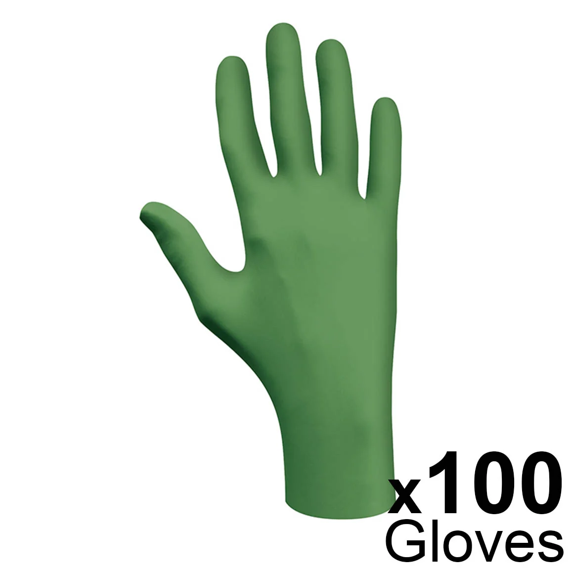 Showa Biodegradable Nitrile Disposable Gloves - Extra Small - 100 - Image 3