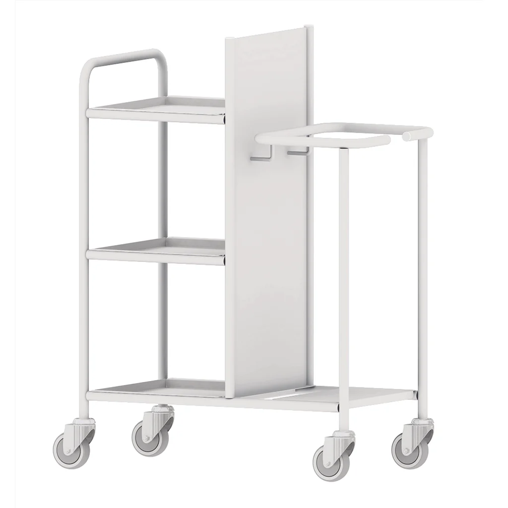 Shuttleworth Bed Changing Trolley with Shelves