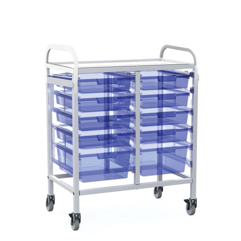 Shuttleworth Double Medical Storage Trolley - Image 5