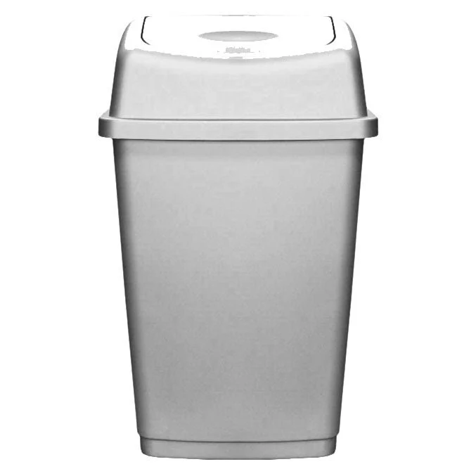 Signature Swing Bin 50 Litre - Silver