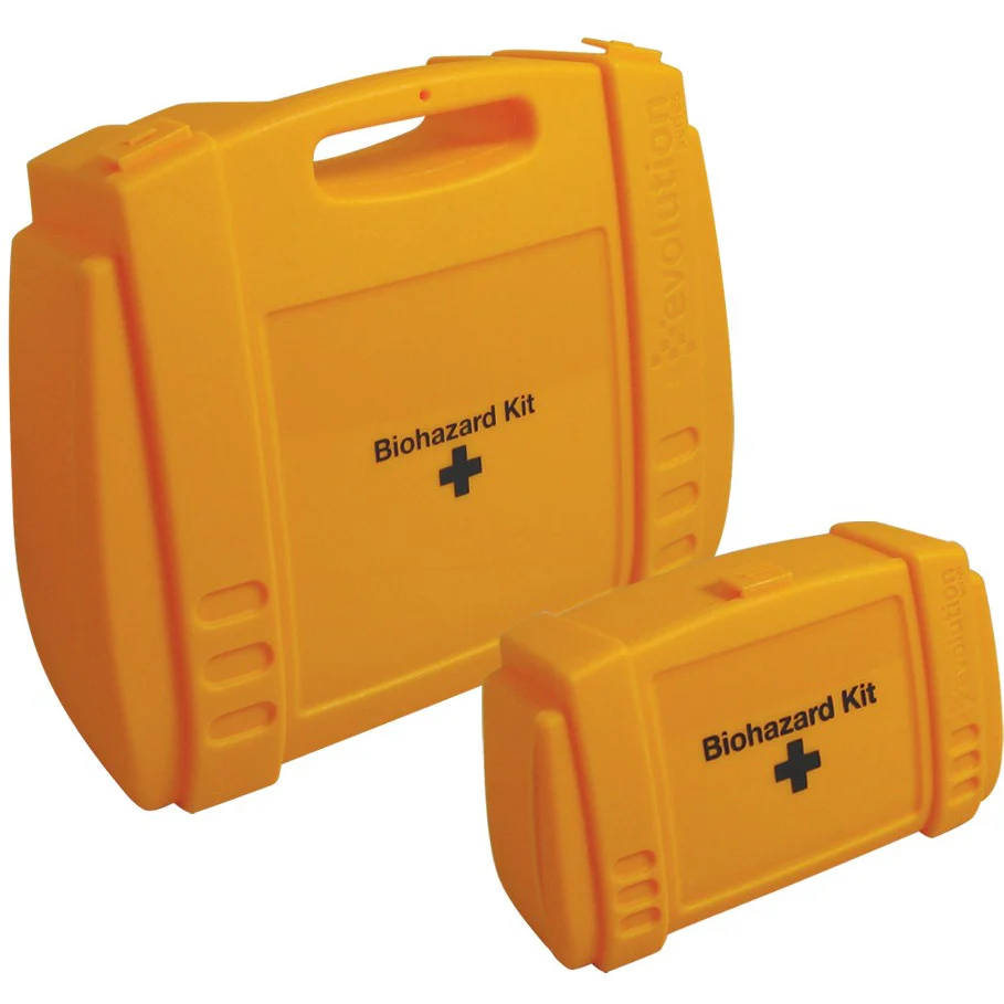 Small Yellow Evolution Biohazard Empty Case