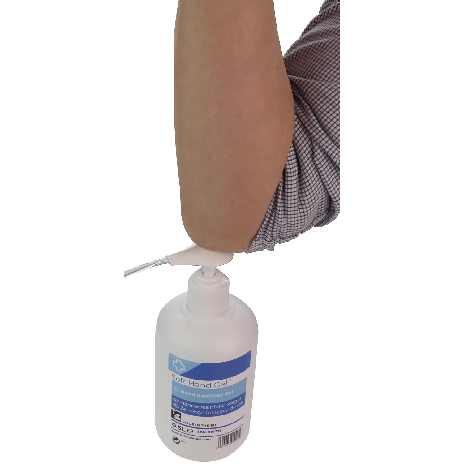 Soft Hand Gel Hand Sanitiser 500ml With Pump - Image 4