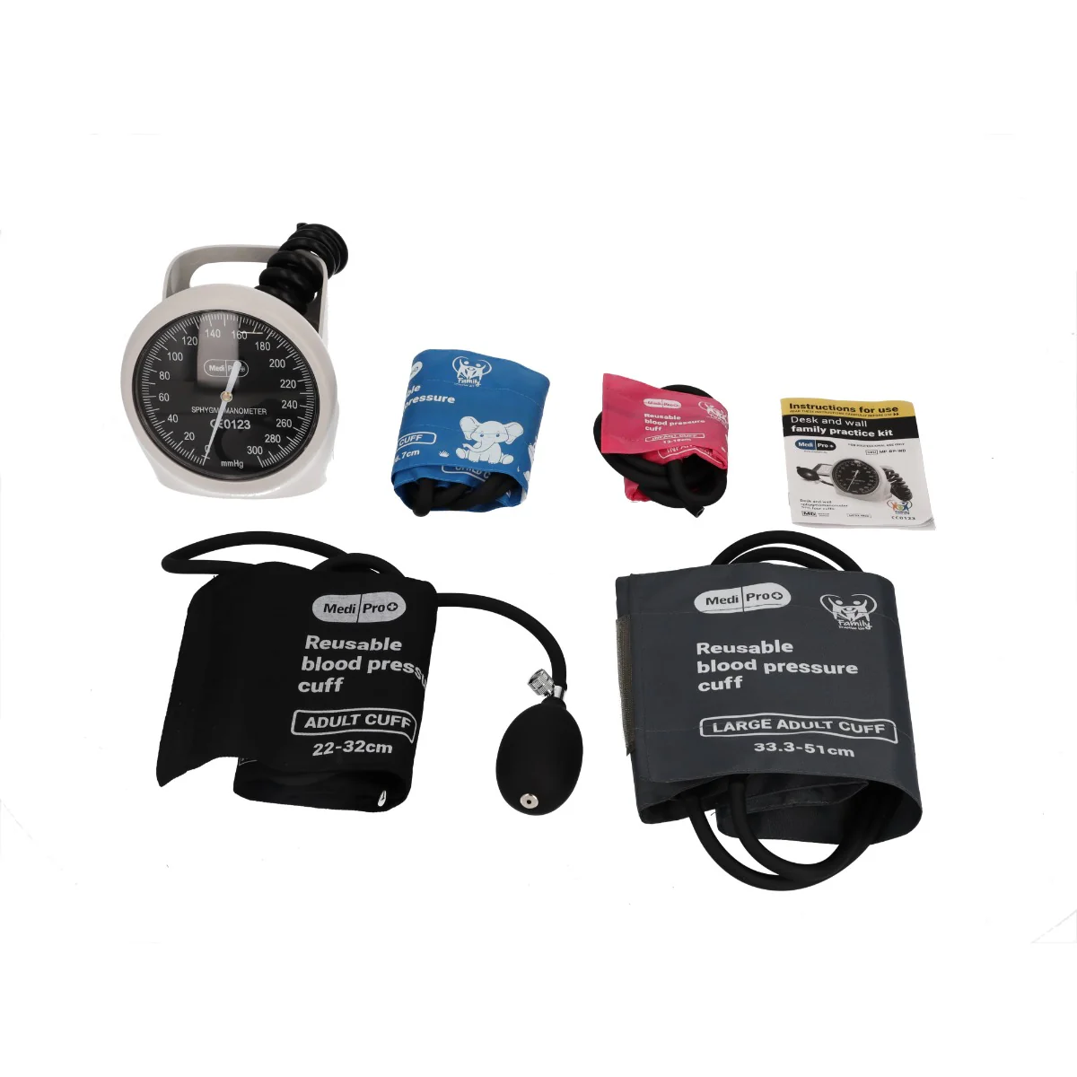 Sphygmomanometer With Adult & Child Cuffs - Desk And Wall - Image 2