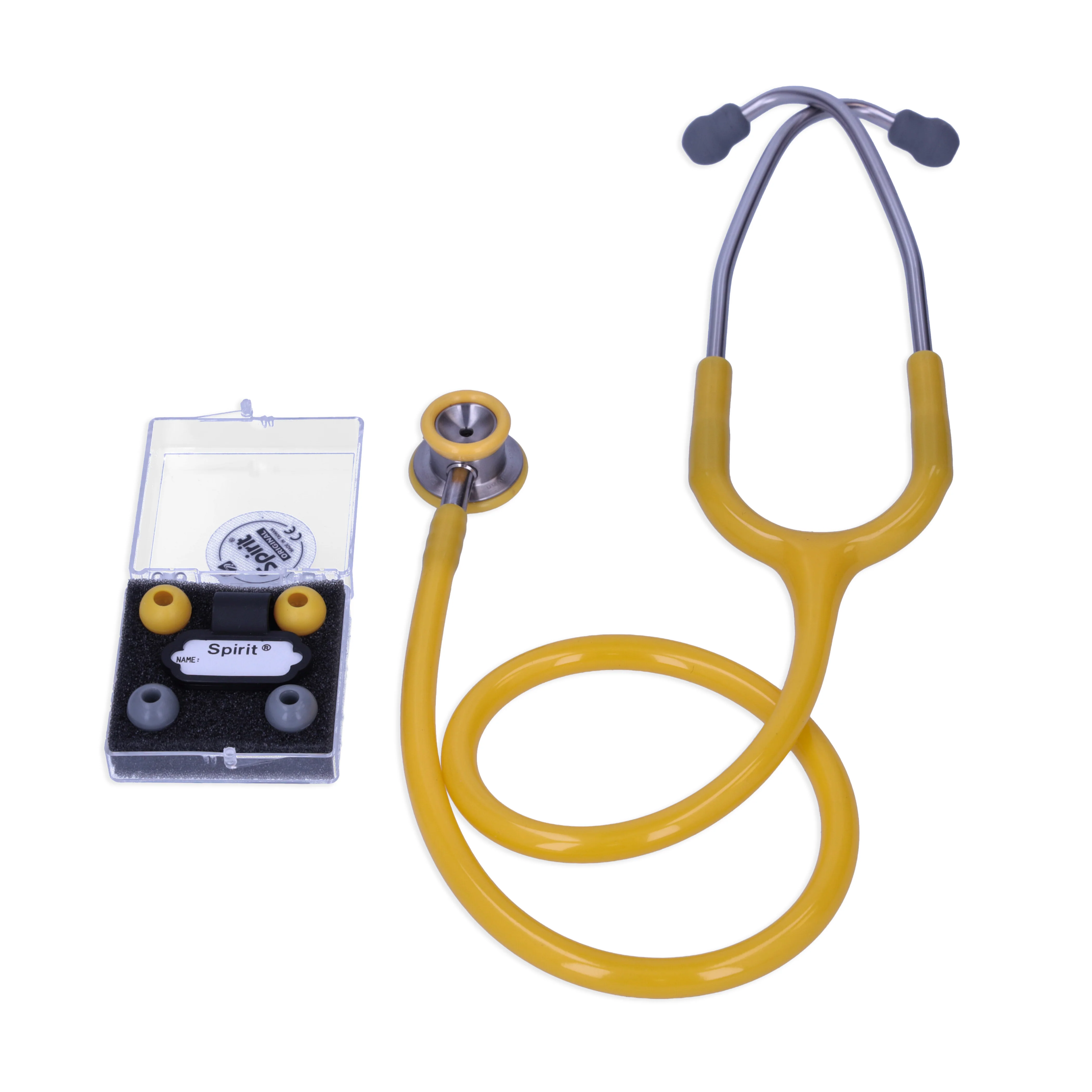 Sprit Delux Series, Infant Dual Head Stethoscope - Yellow - Image 2