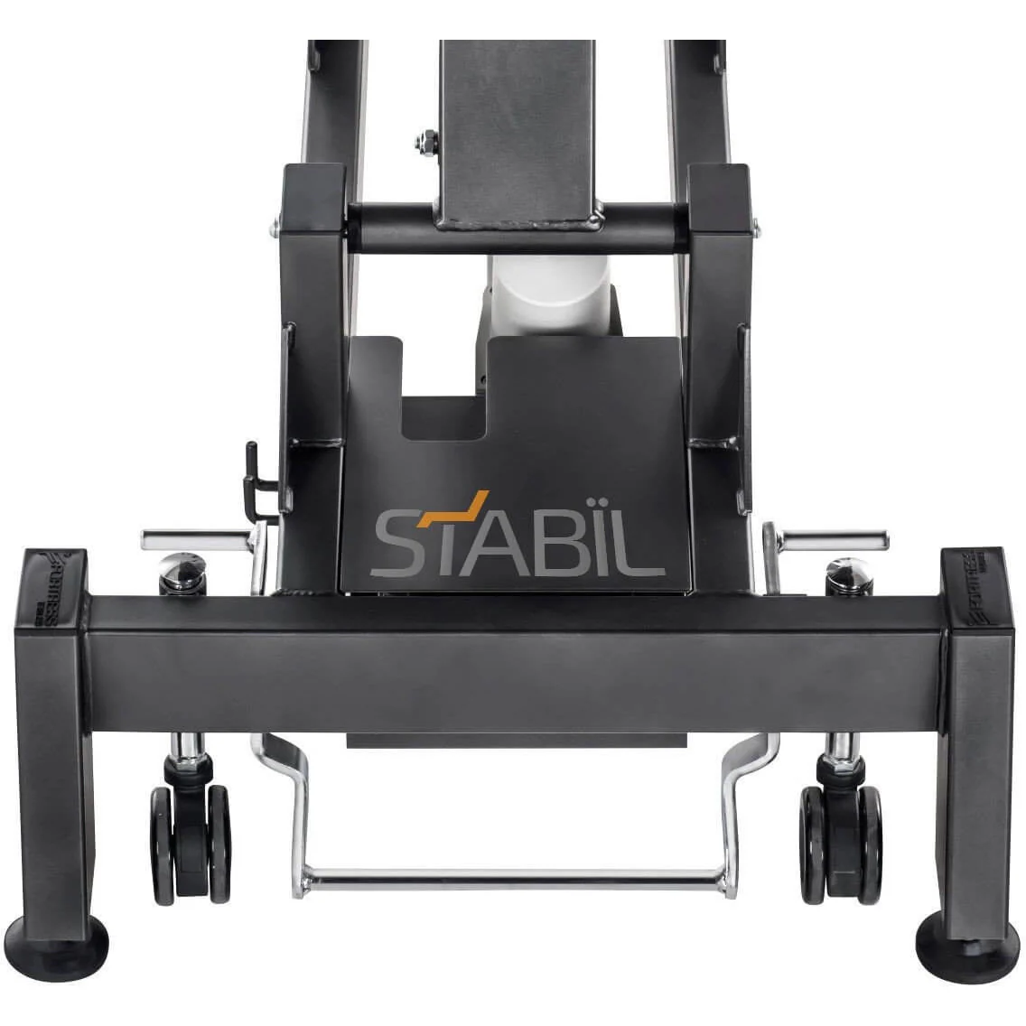 STABIL 2-Section Treatment Table / Black Frame / Black Upholstery - 360 Degree Operation - Image 3