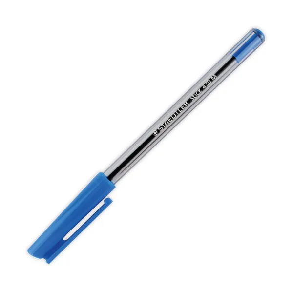 Staedtler Stick 430 Ballpoint Pen - Blue - Pack of 10 - Image 2