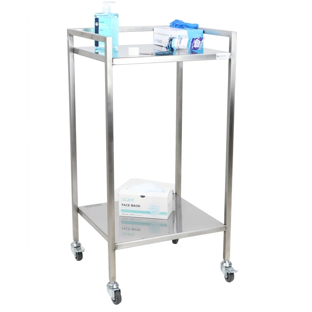 Stainless Steel Flex Dressing Trolley - 480mm Wide