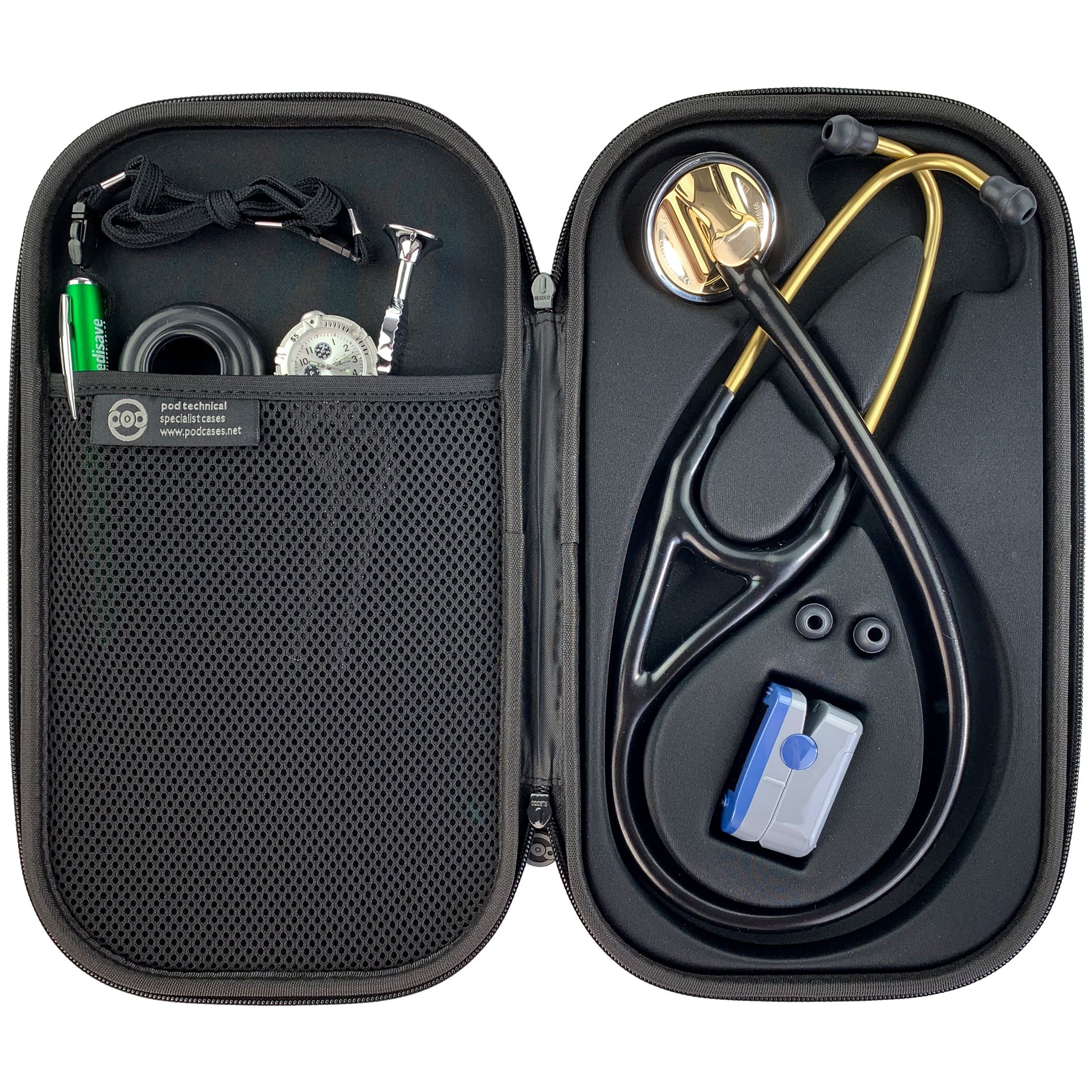 Pod Technical Cardiopod II Stethoscope Case for all Littmann Stethoscopes - Purple - Image 5