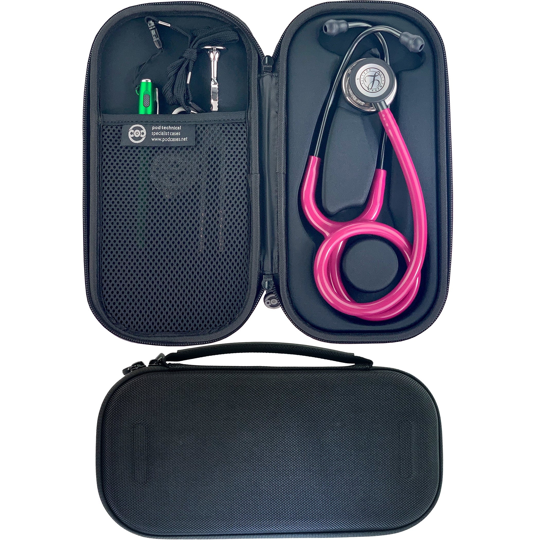 Pod Technical Classicpod Micro Stethoscope Case for Littmann Classic Stethoscopes - All Black - Image 6