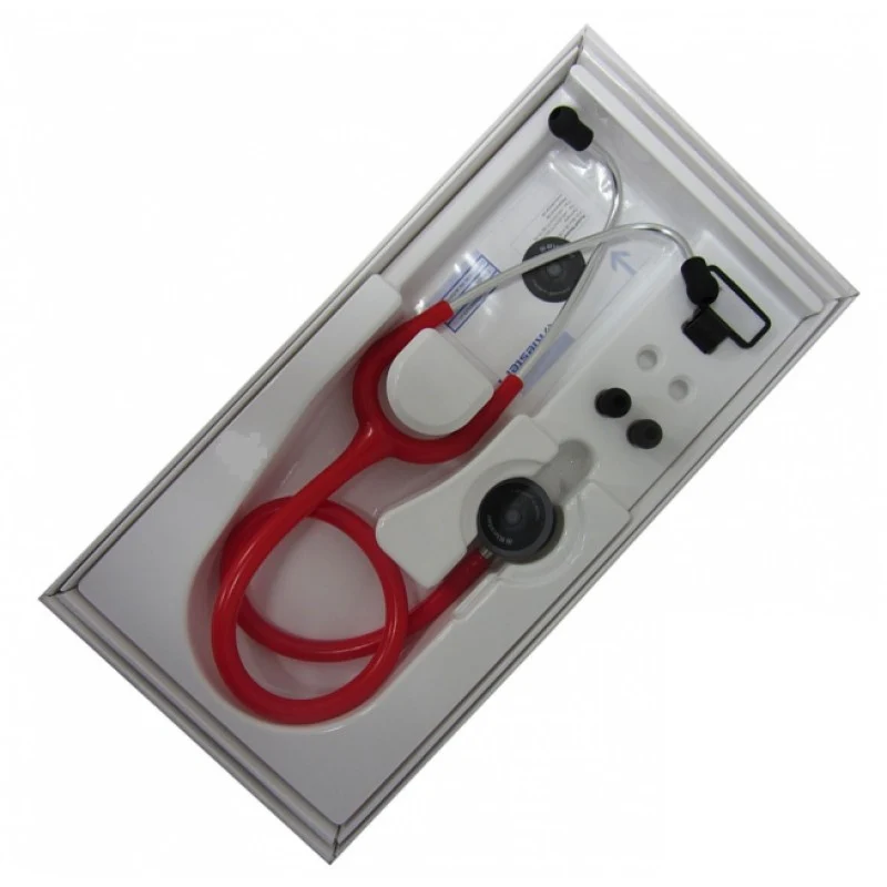 Stethoscope Duplex® 2.0 Neonatal, Red Stainless Steel - Image 3