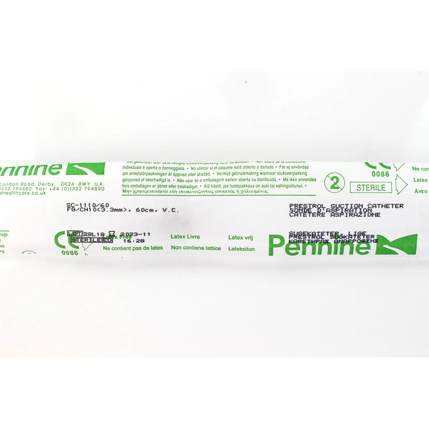 Suction Catheter 10f 60cm with Vacutip (Single) Black - Sterile - Image 3