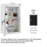 Sunflower CDC23 Cabinet with 2 shelves/2 trays/1 door - Image 2