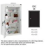 Sunflower CDC28 Cabinet with 4 shelves/4 trays/1 doors - Image 2