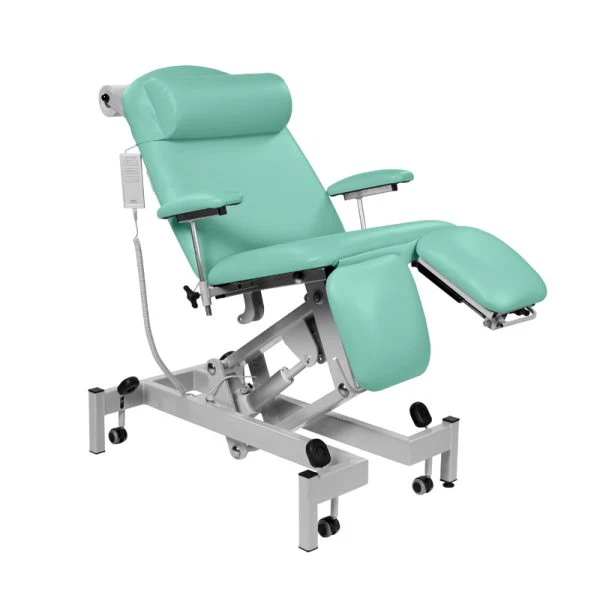 Sunflower Fusion Electric Height Split Foot Section Treatment Chair - Tilting Seat, Gas Assist Head