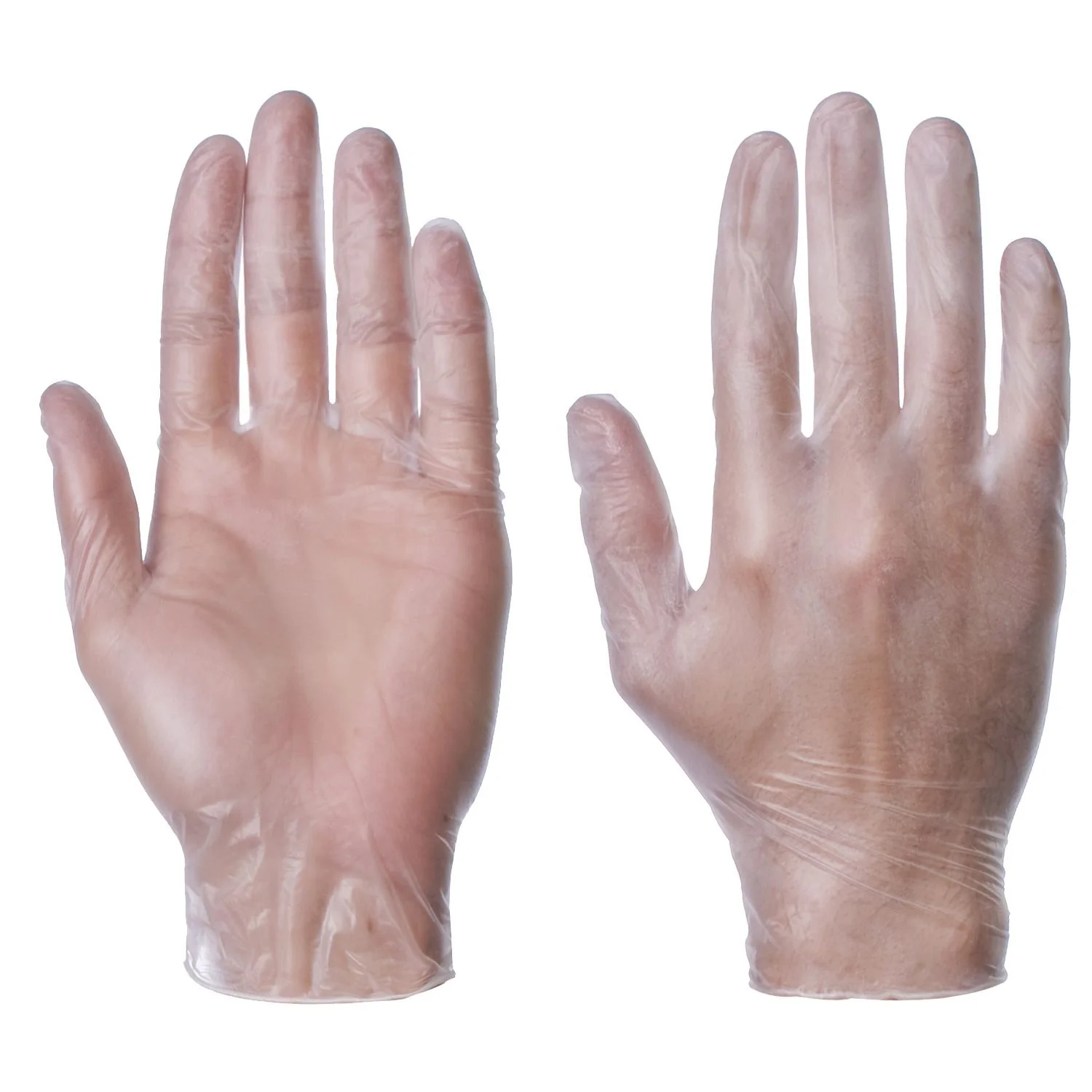 Supertouch Vinyl Powder Free Gloves - Box Of 100 - Large