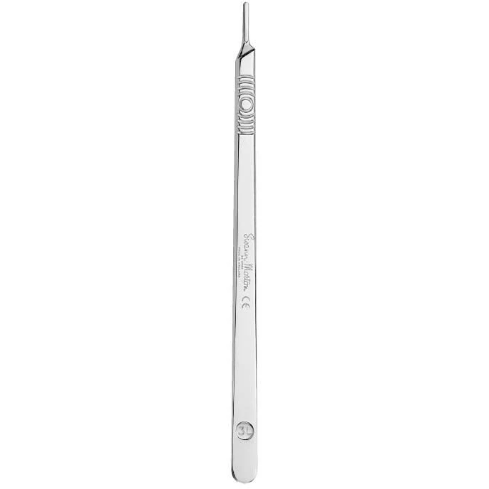 Surgical Scalpel Handle Number 3L - Stainless Steel