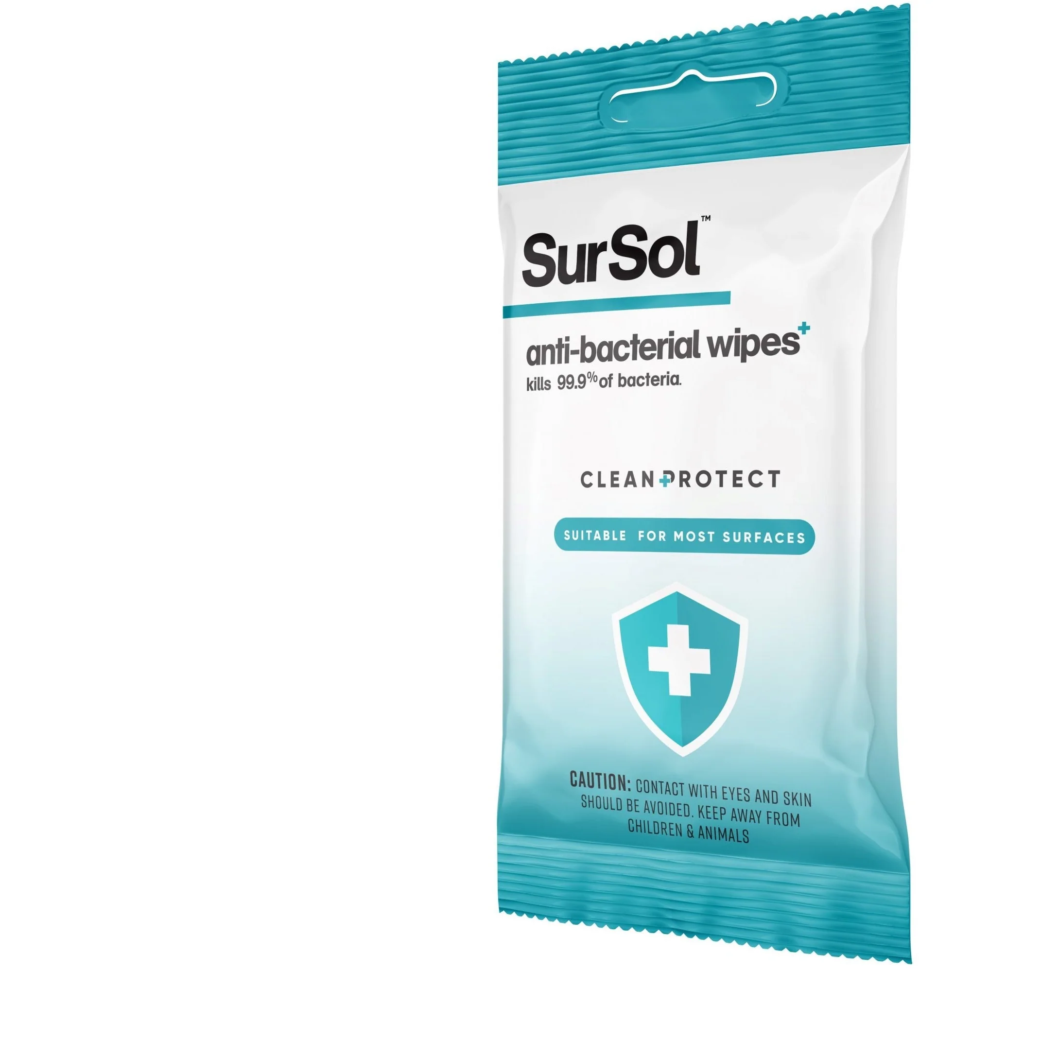 SurSol Anti-Bacterial Wipes - Pack of 50