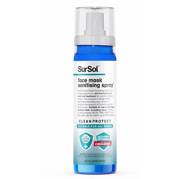 SurSol™ Face Mask Sanitising Spray - 75ml