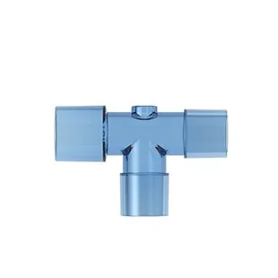 T-Piece 22mm M / M / F - 15mm F / F - Box of 50