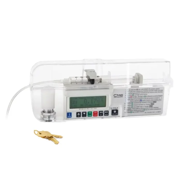 T34 Lockbox for BD BodyGuard T Syringe Pump with 2 Keys - 30ml - Image 2