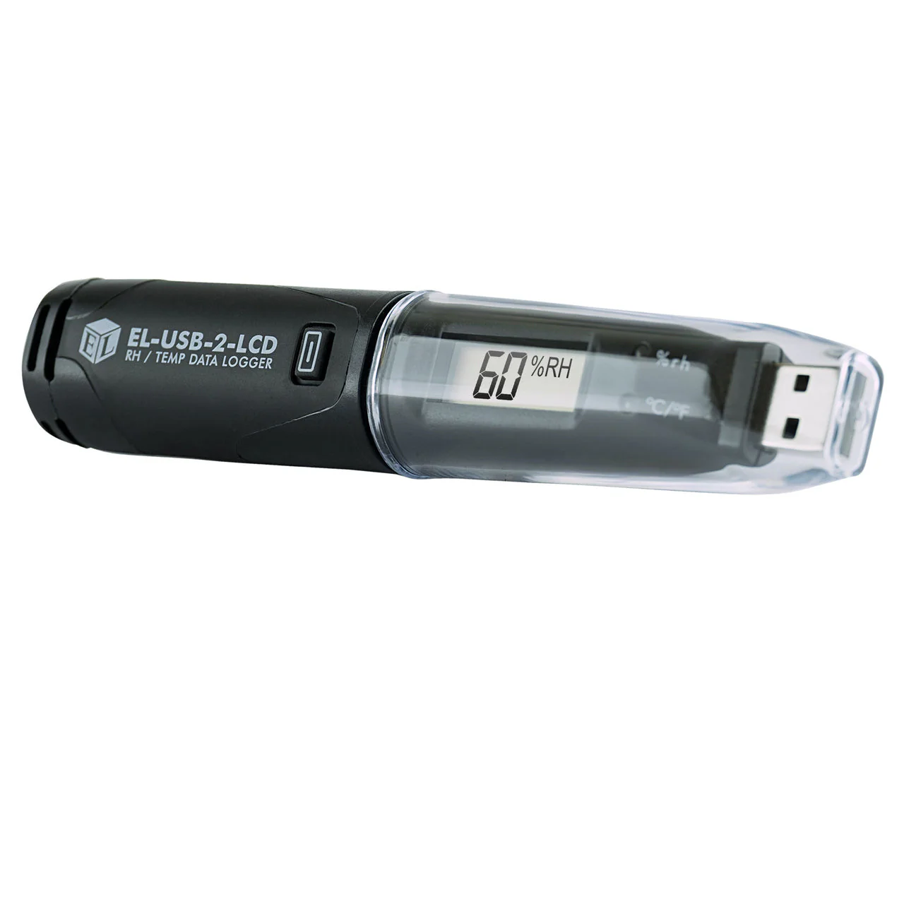 Temperature & Relative Humidity USB Data Logger with LCD