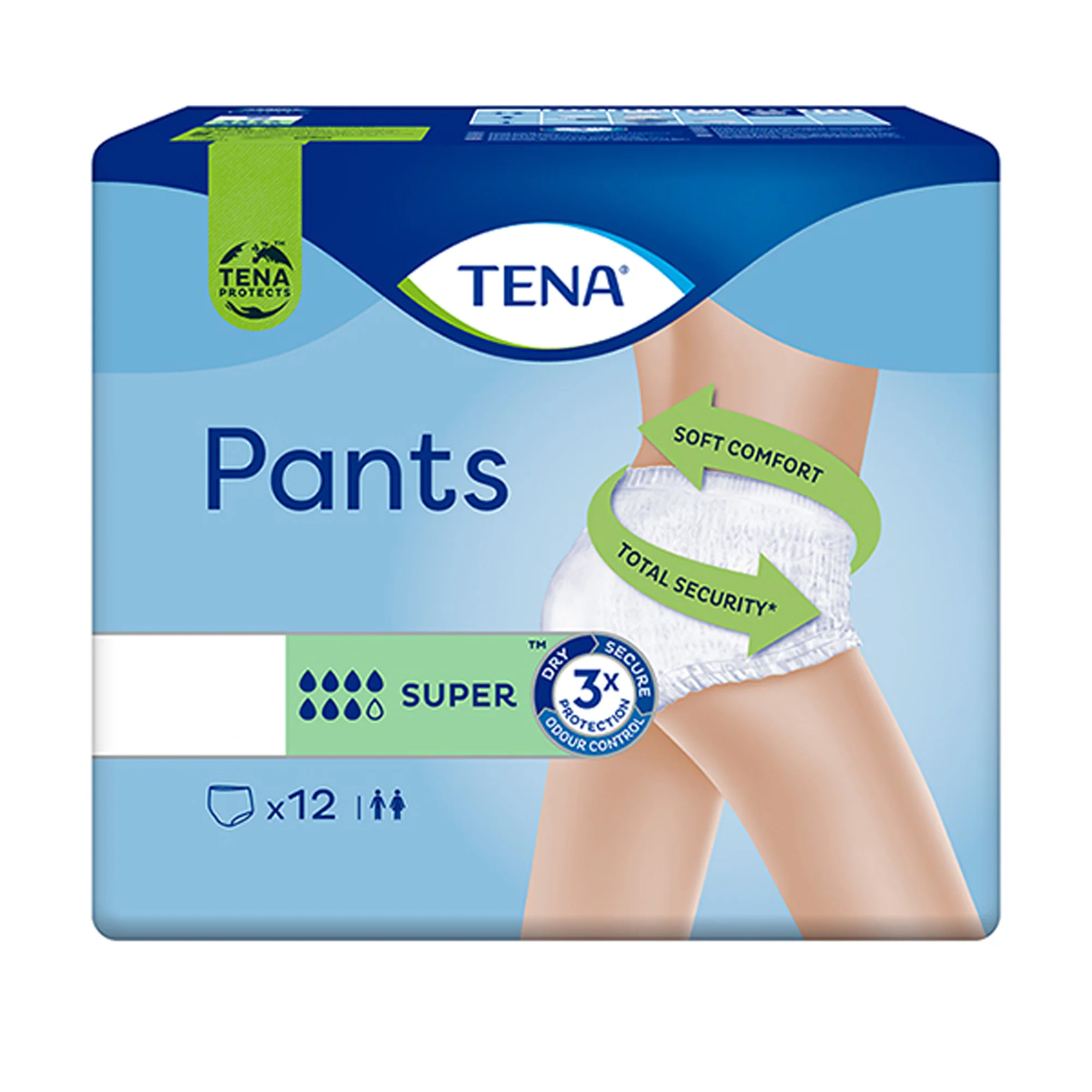 TENA ProSkin Pants Super - Medium - Pack of 12