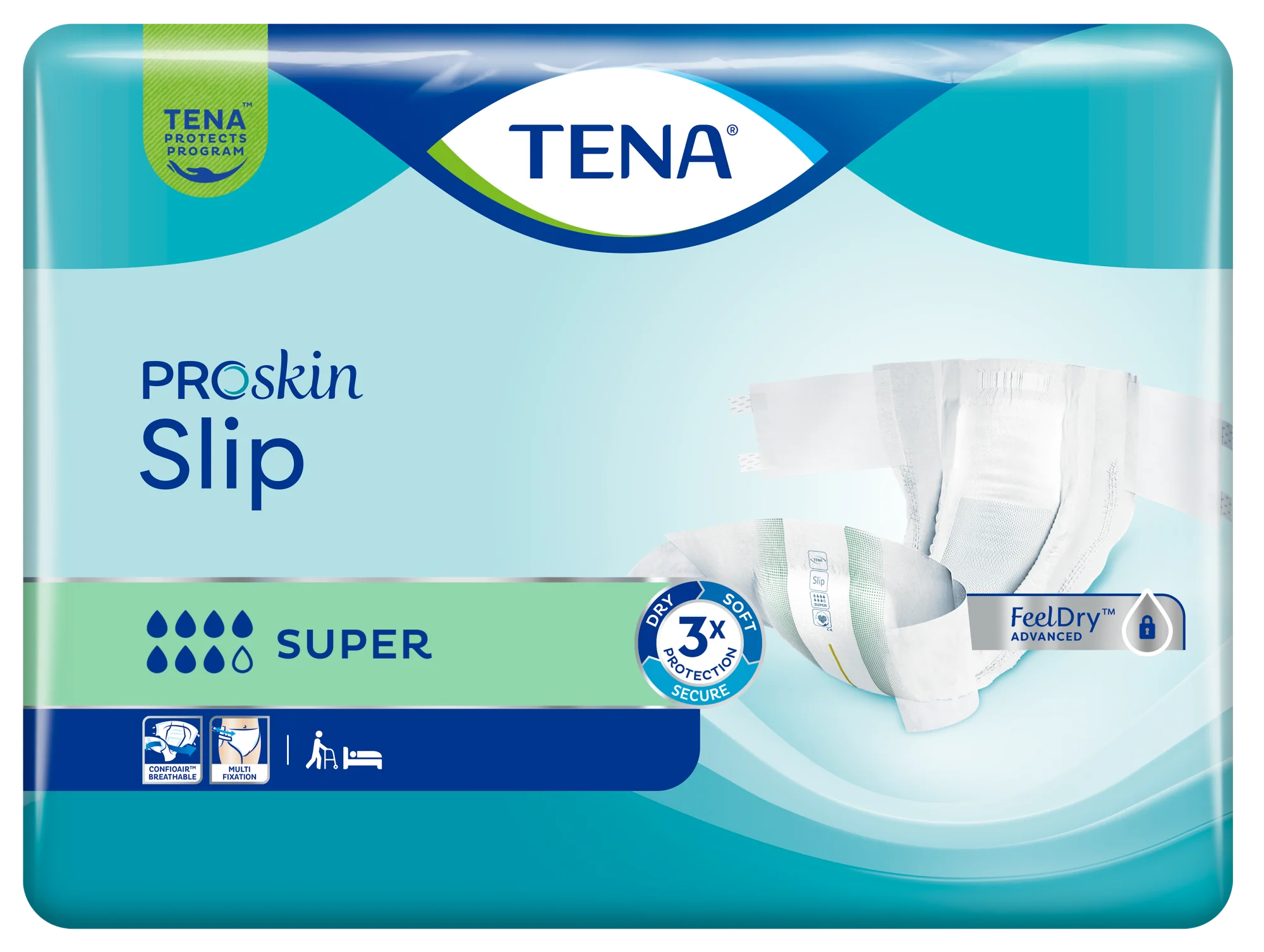 TENA ProSkin Slip Super - Large - Pack of 30
