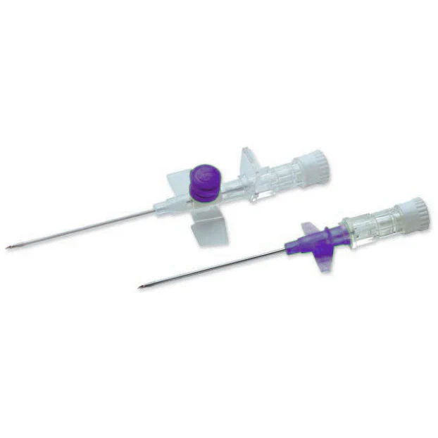Terumo Versatus Winged and Ported IV Cannula 26g (Violet) 19mm - Single