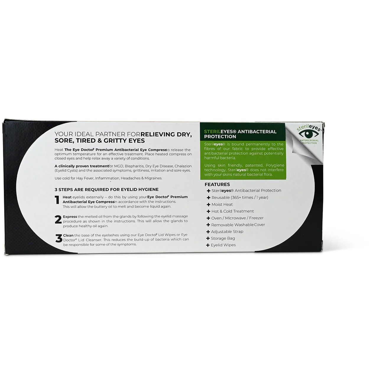 The Eye Doctor Premium Treatment Pack Eye Compress. - Image 2