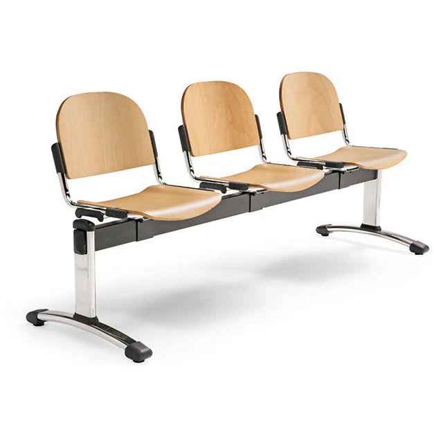 Thorndon Fixed Wooden Beam with 5 Seat Positions