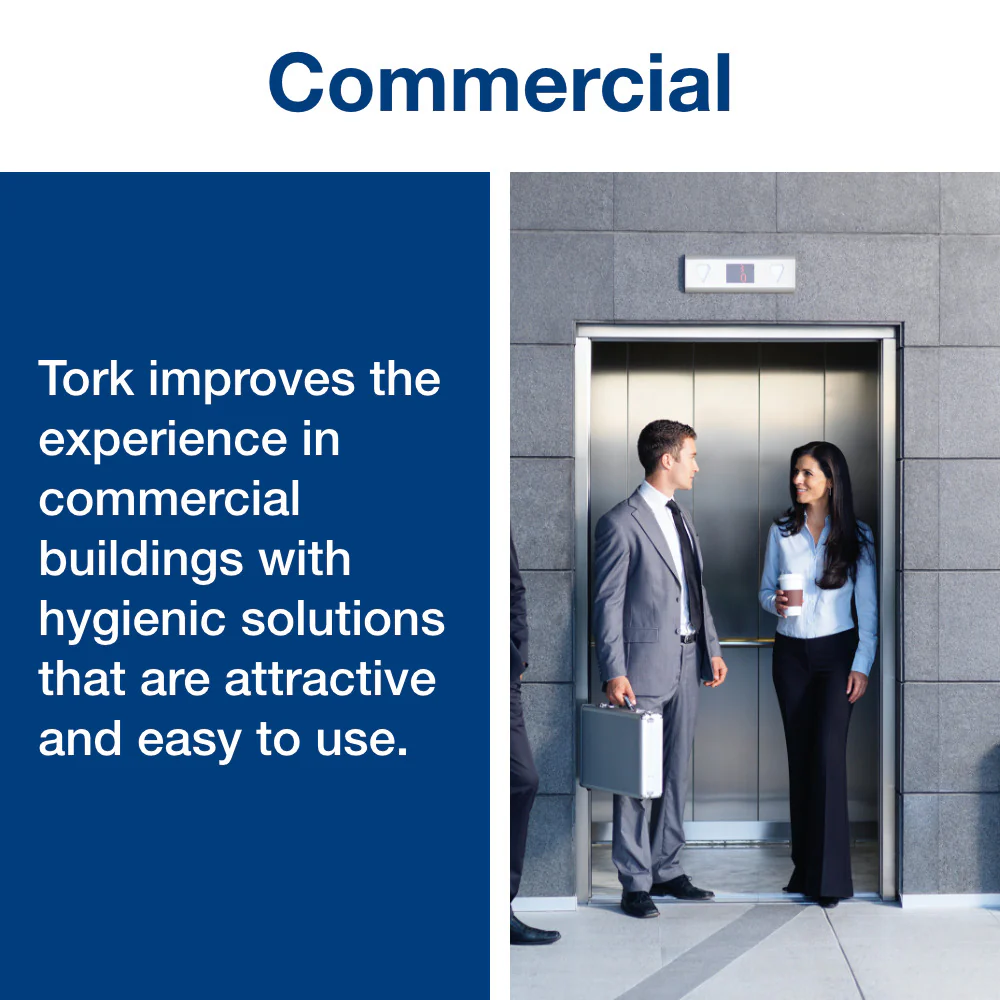 Tork Centrefeed Wiping Paper Plus White M2, Absorbent, 6 x 457 Sheets, 101260 - Image 10