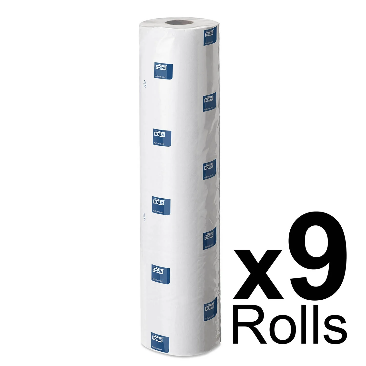 Tork Perforated Couch Roll White C1, Advanced, 2-ply, 9 x 54.5m, 150250 - Image 8