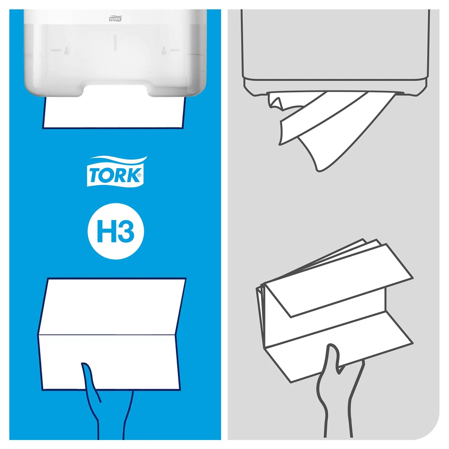 Tork Extra Soft Singlefold Hand Towels White H3, Premium, Embossed, 15 x 200 Sheets, 100278 - Image 7