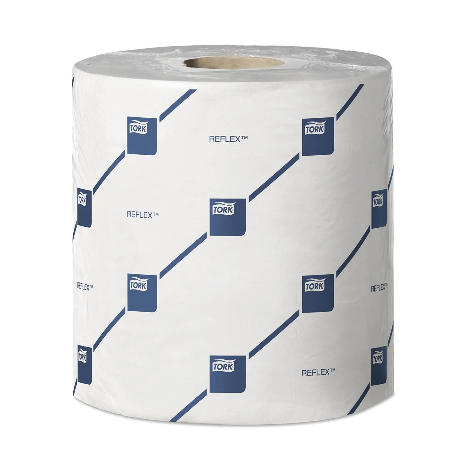 Tork Reflex Centrefeed Roll White 2Ply - 473264 - Case of 6 Rolls - 19.4cm x 150m - Image 3