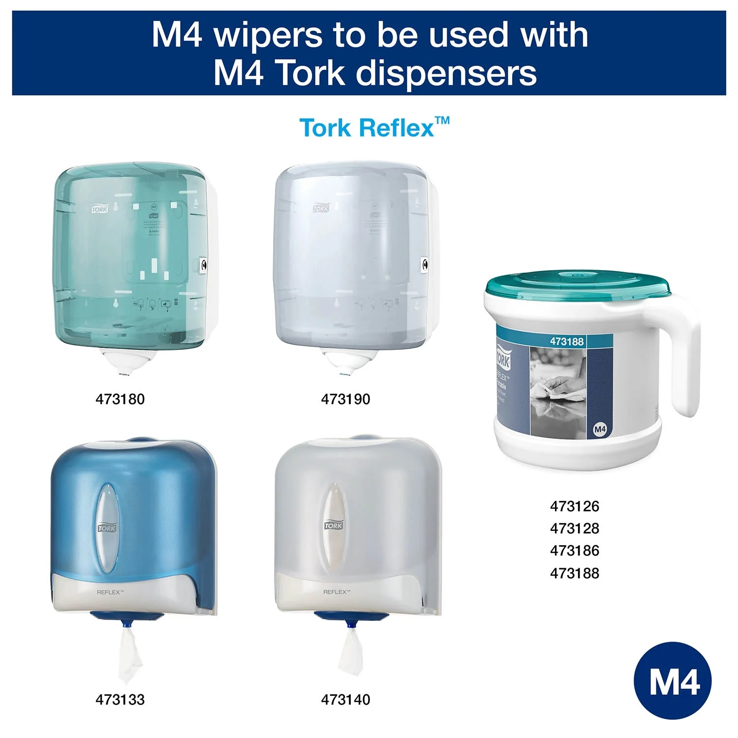 Tork Reflex Portable Centrefeed Dispenser System - Image 3