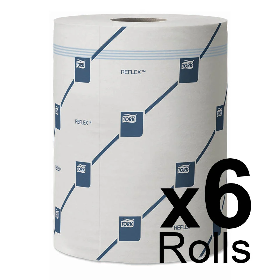 Tork Reflex™ Wiping Paper Towel Plus White M4, Multipurpose, 6 x 429 Sheets, 473264 - Image 7