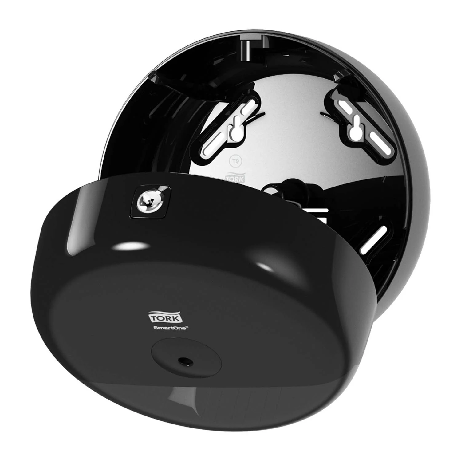 Tork SmartOne Mini Toilet Roll Dispenser - Black - Image 9