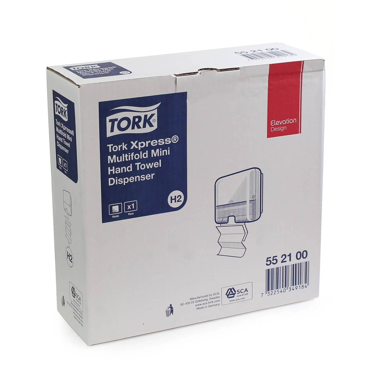 Tork Xpress Multifold Mini Hand Towel Dispenser - 552100 - Image 3