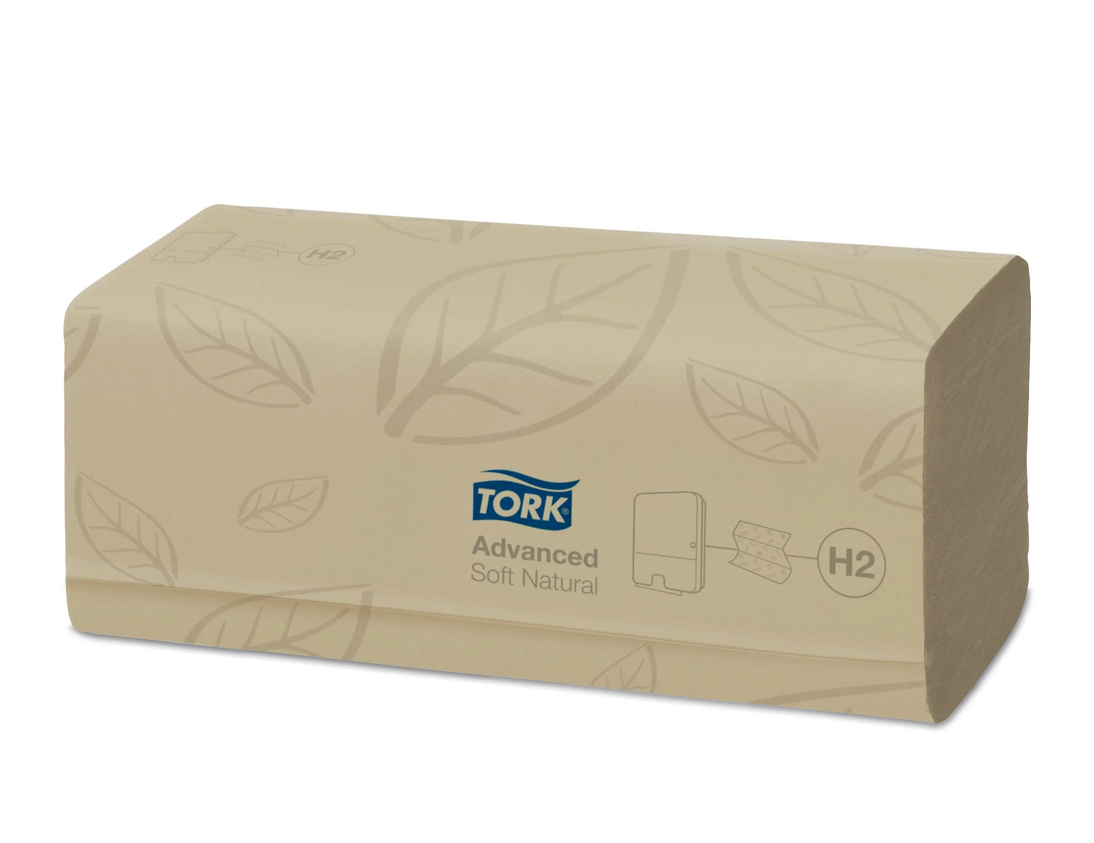 Tork Xpress Soft Natural Multifold Hand towel, Advanced Natural H2 21 x 180 - Image 2