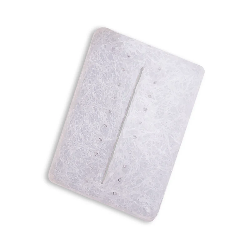 Translucent Suture Pad With Incision