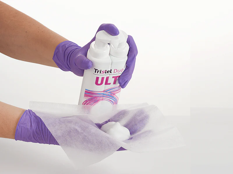Tristel Duo wipes 2 x Pack of 160 - Image 2