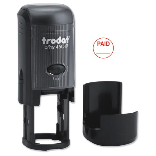 Trodat Colour Word Stamp PAID 54291