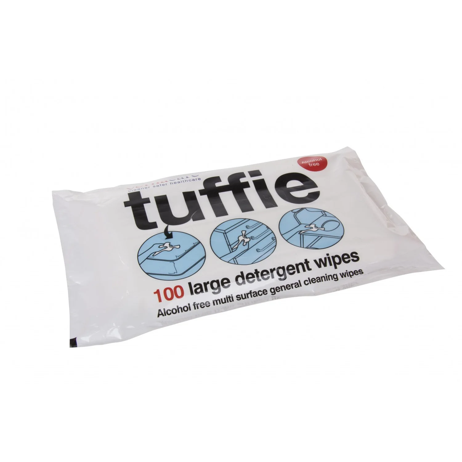 Tuffie Detergent Multi Purpose Wipes – Flow Wrap - Clearance