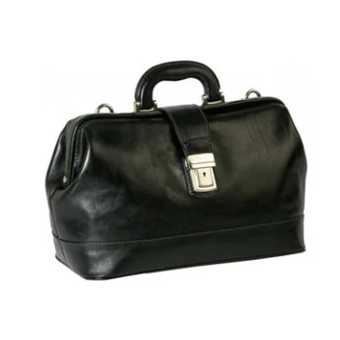 Tuscany Leather Doctors Bag - Black